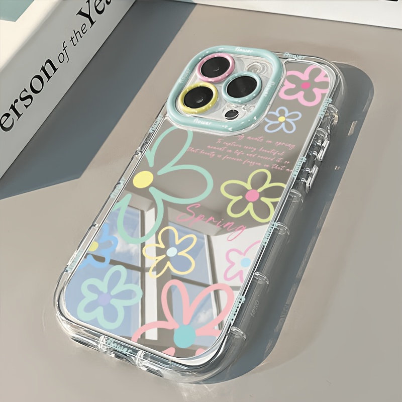 Phone Cases Cool Girl - Coque de téléphone miroir à coussin