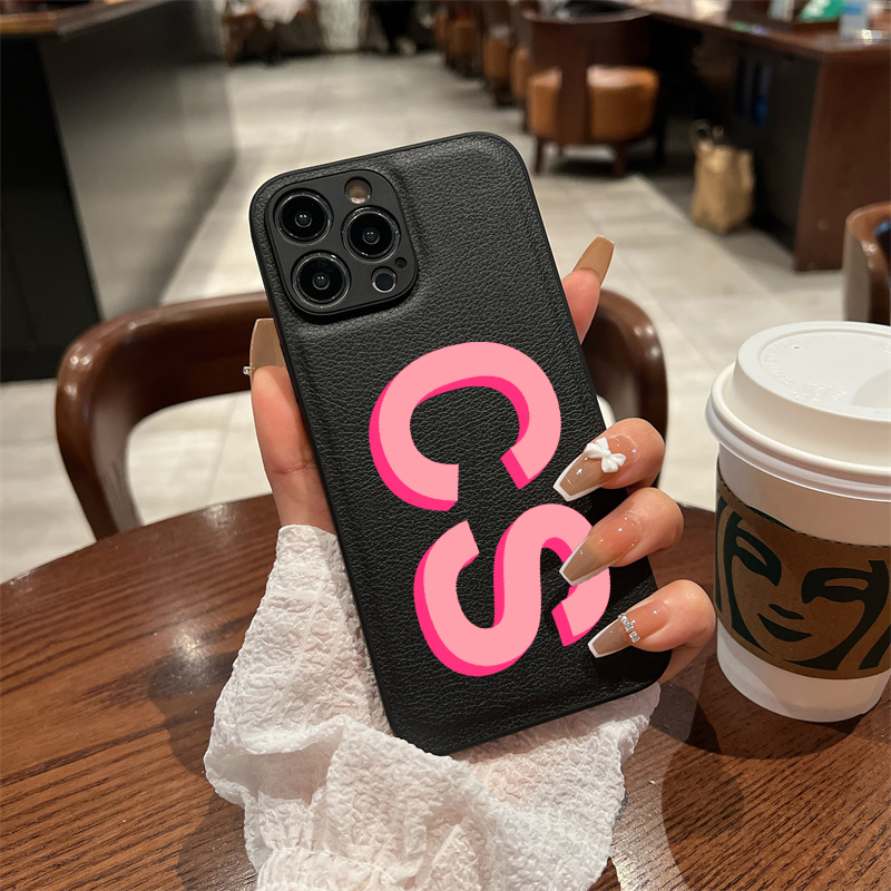 Phone Cases Personalised - 3D luxe personnalisé nom initiales lettres
