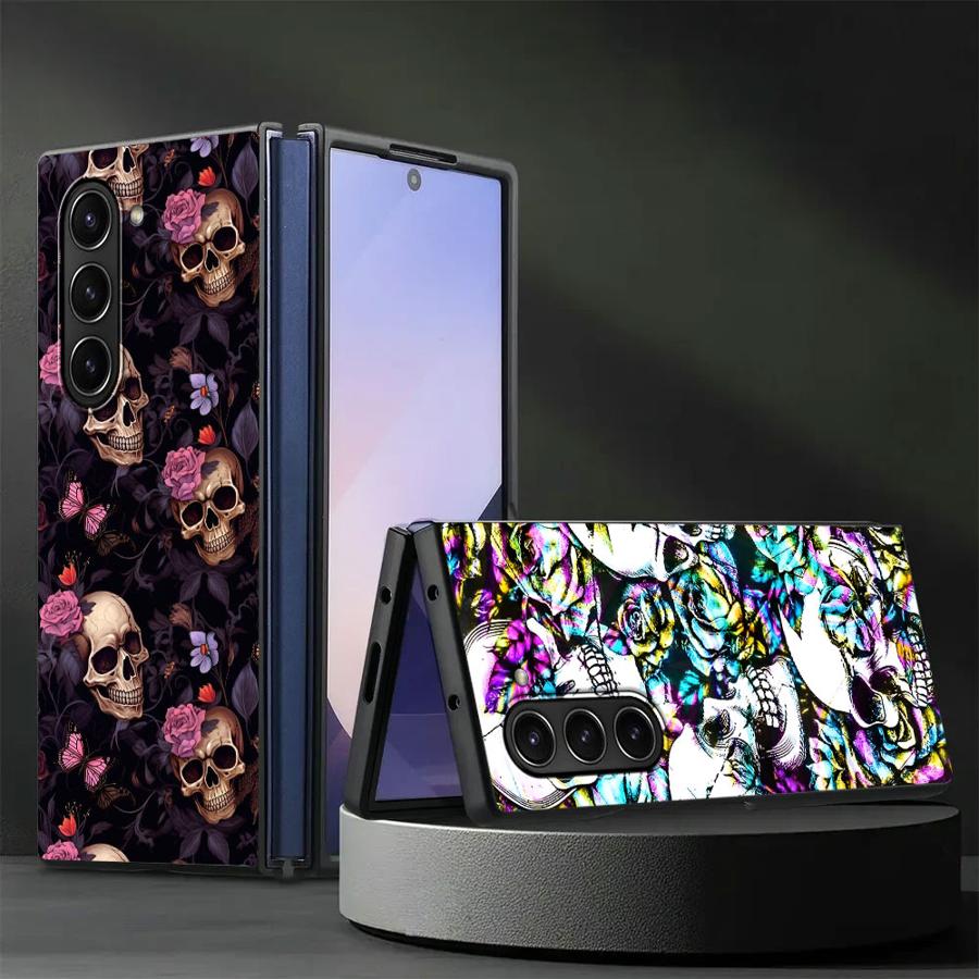 Phone Cases Art - Coque d'art crâne pour Samsung Galaxy