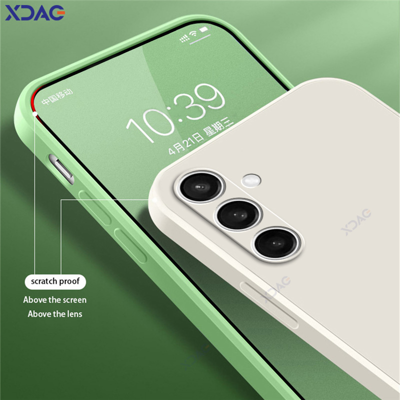 Silicone Liquid Case - Coque de protection complète double couche