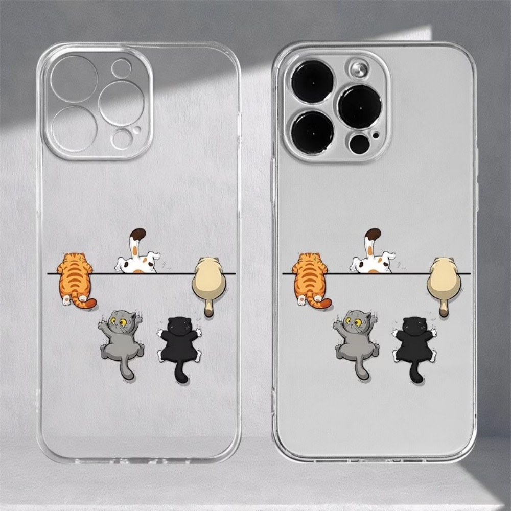 Phone Cases Cat - Coque de téléphone motif cinq chats