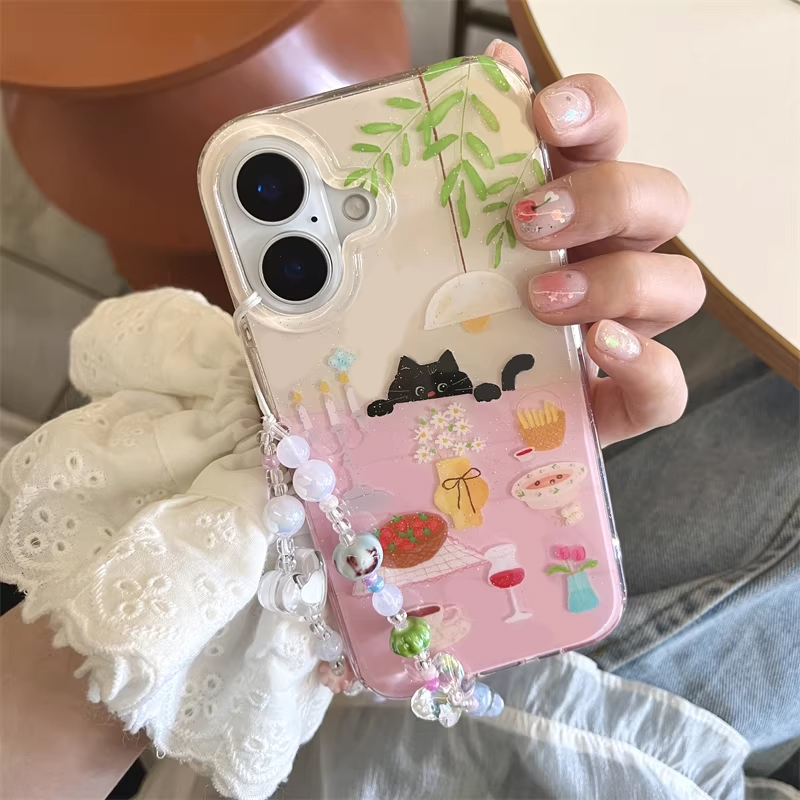 Phone Cases Cool Girl - Coque de téléphone créative Y2K motif