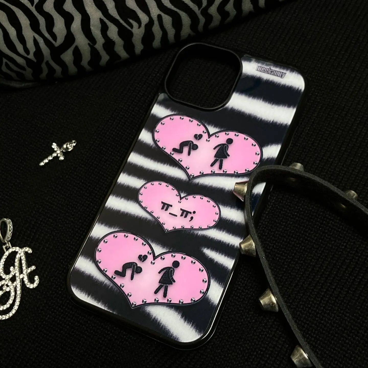 Coque de téléphone rayée Y2K n - Phone Cases Personalised avis et prix