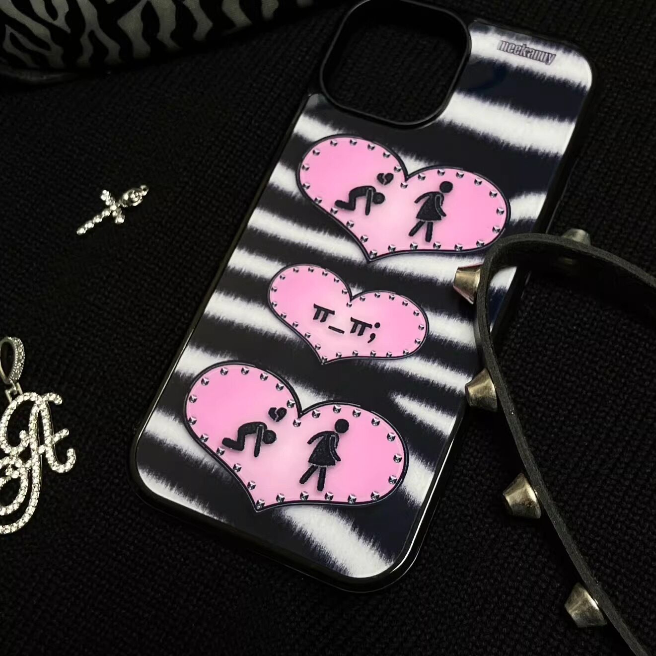Coque de téléphone rayée Y2K n - Phone Cases Personalised avis et prix