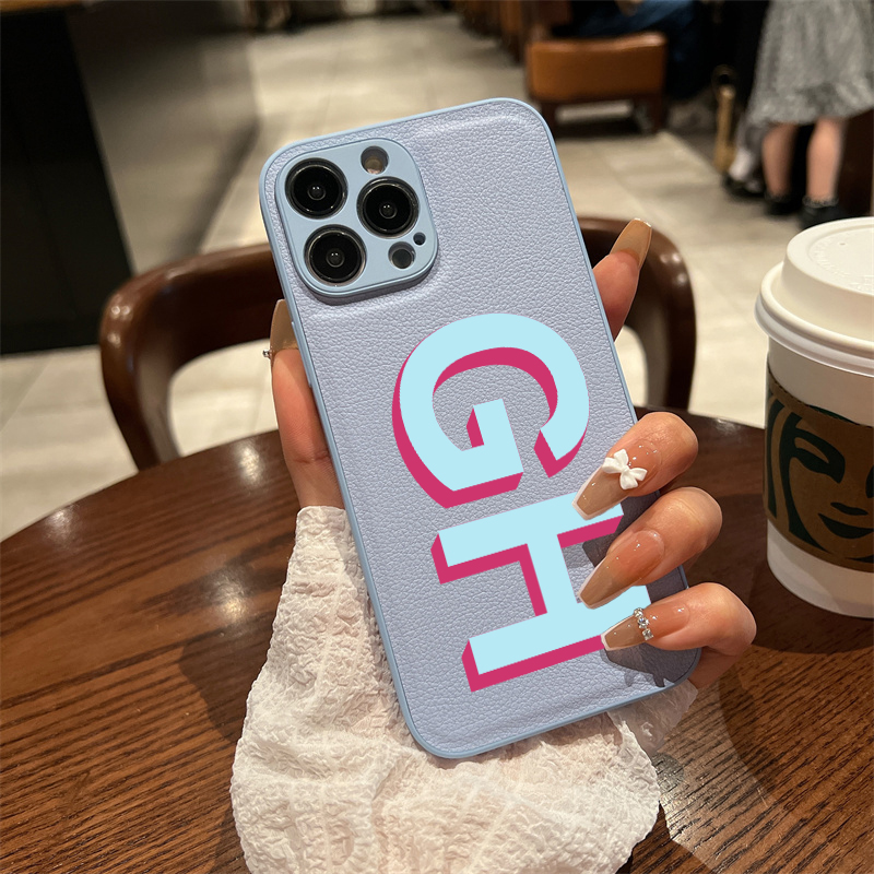 3D luxe personnalisé nom initi - Phone Cases Personalised avis et prix