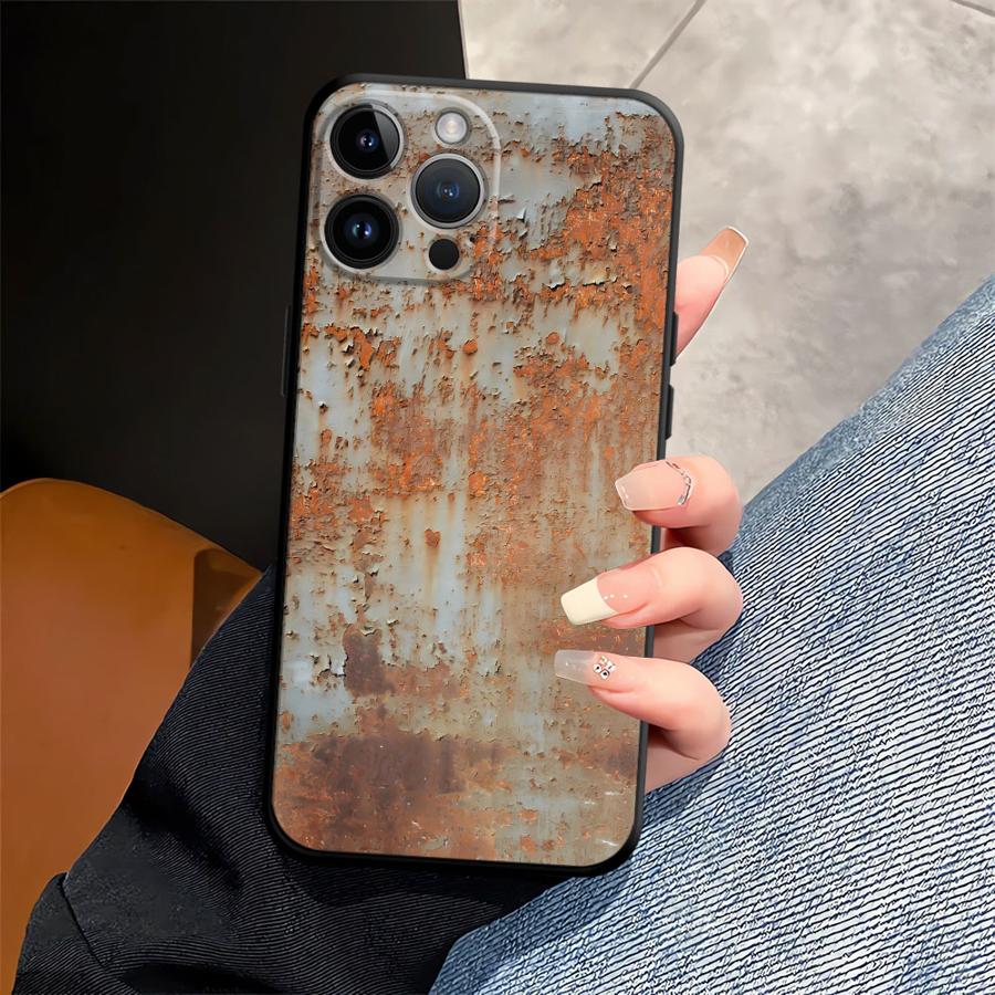 Coque rétro antirouille pour i - Phone Cases Art avis et prix