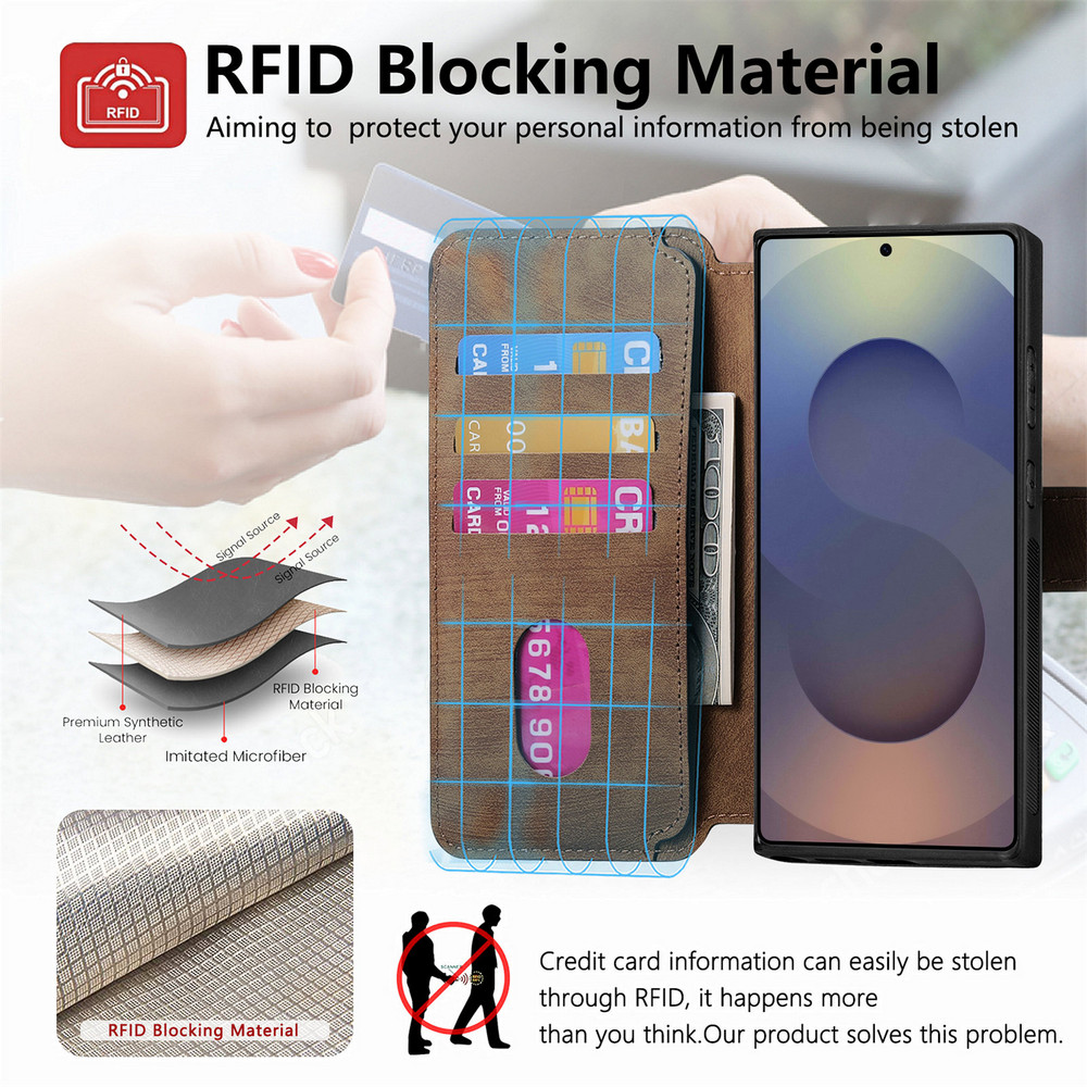 Étui à rabat RFID 2-en-1 détac - Phone Cases Australia avis et prix