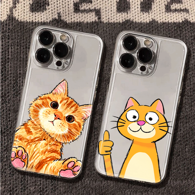 Coque de téléphone chat orange - Phone Cases Orange avis et prix