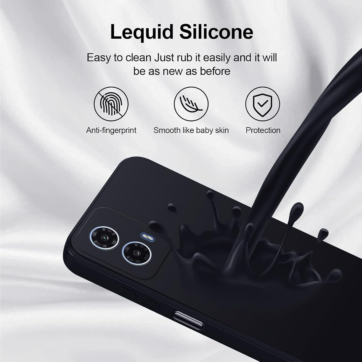 Coque en Silicone liquide TPU  - Phone Cases Moto G 2025 avis et prix