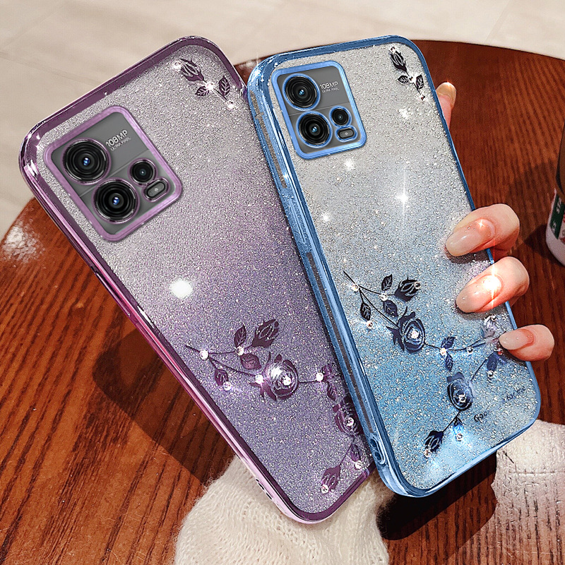 Coque florale plaquée pour Mot - Phone Cases Moto G 2025 avis et prix