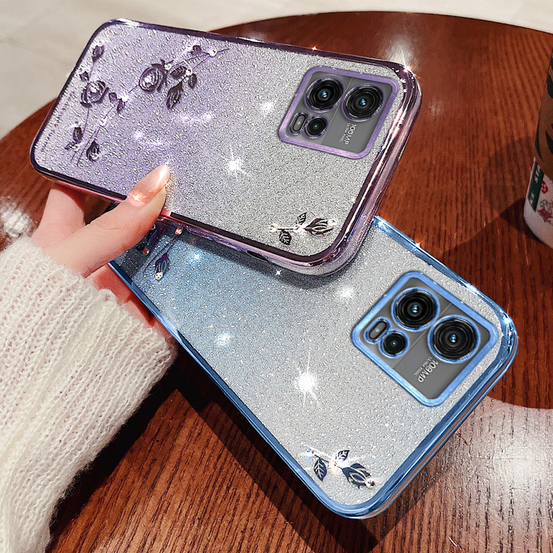 Coque florale plaquée pour Mot - Phone Cases Moto G 2025 avis et prix