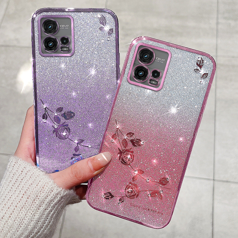 Coque florale plaquée pour Mot - Phone Cases Moto G 2025 avis et prix